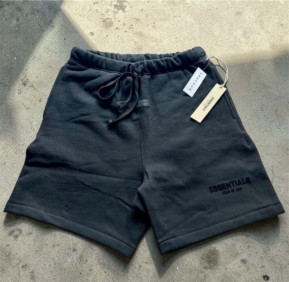 Essentials Fleece Shorts Black Size S